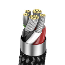 Заредете изображение във визуализатора на галерията – Baseus Explorer Series USB Type C - Lightning cable 20W 1m black (CATS000001) - TopMag
