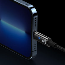 Заредете изображение във визуализатора на галерията – Baseus Explorer Series USB Type C - Lightning cable 20W 1m black (CATS000001) - TopMag
