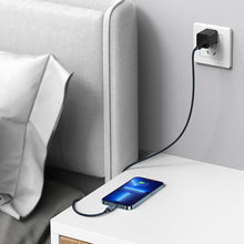 Заредете изображение във визуализатора на галерията – Baseus Explorer Series USB Type C - Lightning cable 20W 2m black (CATS000101) - TopMag
