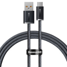 Заредете изображение във визуализатора на галерията – Baseus Dynamic Series USB cable - USB Type C 100W 1m gray (CALD000616) - TopMag
