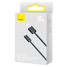Заредете изображение във визуализатора на галерията – Baseus Dynamic Series USB cable - USB Type C 100W 2m gray (CALD000716) - TopMag
