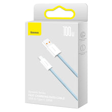 Заредете изображение във визуализатора на галерията – Baseus Dynamic Series USB cable - USB Type C 100W 2m blue (CALD000703) - TopMag
