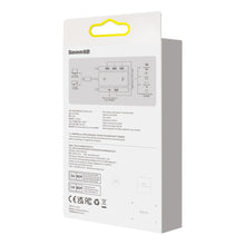 Заредете изображение във визуализатора на галерията – Baseus Lite Series HUB USB Type C adapter - 4x USB 3.0 25cm white (WKQX030302) - TopMag

