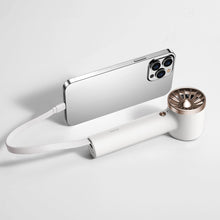 Заредете изображение във визуализатора на галерията – Baseus mini fan fan powerbank with built-in USB Type C cable 4000mAh white (ACFX010002) - TopMag
