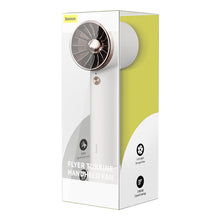 Заредете изображение във визуализатора на галерията – Baseus mini fan fan powerbank with built-in USB Type C cable 4000mAh white (ACFX010002) - TopMag
