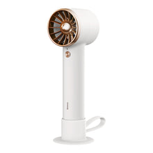 Заредете изображение във визуализатора на галерията – Baseus mini fan fan powerbank with built-in USB Type C cable 4000mAh white (ACFX010102) - TopMag
