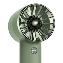Заредете изображение във визуализатора на галерията – Baseus mini fan fan powerbank with built-in USB Type C cable 4000mAh green (ACFX010106) - TopMag

