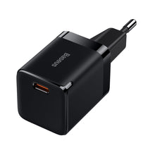 Заредете изображение във визуализатора на галерията – Baseus GaN3 Fast Charger 1C 30W EU Black - TopMag
