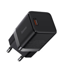 Заредете изображение във визуализатора на галерията – Baseus GaN3 Fast Charger 1C 30W EU Black - TopMag
