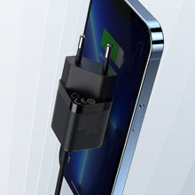 Заредете изображение във визуализатора на галерията – Baseus GaN3 Fast Charger 1C 30W EU Black - TopMag
