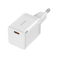 Заредете изображение във визуализатора на галерията – Baseus GaN3 Fast Wall Charger 30W white (CCGN010102) - TopMag
