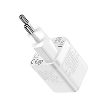 Заредете изображение във визуализатора на галерията – Baseus GaN3 Fast Wall Charger 30W white (CCGN010102) - TopMag
