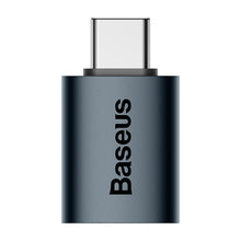 Заредете изображение във визуализатора на галерията – Baseus Ingenuity Series Mini OTG Adaptor Type-C to USB-A 3.1 Blue - TopMag
