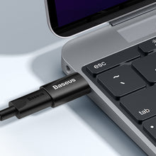 Заредете изображение във визуализатора на галерията – Baseus Ingenuity Series Mini USB 3.1 OTG to USB Type C adapter black (ZJJQ000101) - TopMag
