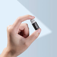 Заредете изображение във визуализатора на галерията – Baseus Ingenuity Series Mini USB 3.1 OTG to USB Type C adapter black (ZJJQ000101) - TopMag
