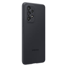 Заредете изображение във визуализатора на галерията – Samsung Silicone Cover Rubber Silicone Cover Case for Samsung Galaxy A53 black (EF-PA536TBEGWW) - TopMag
