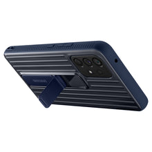 Заредете изображение във визуализатора на галерията – Samsung Protective Standing Cover armored cover case with double base for Samsung Galaxy A53 dark blue (EF-RA536CNEGWW) - TopMag
