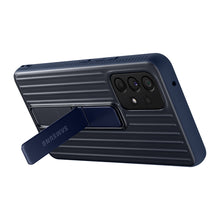 Заредете изображение във визуализатора на галерията – Samsung Protective Standing Cover armored cover case with double base for Samsung Galaxy A53 dark blue (EF-RA536CNEGWW) - TopMag
