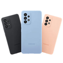 Заредете изображение във визуализатора на галерията – Samsung Silicone Cover Rubber Silicone Cover Case for Samsung Galaxy A53 blue (EF-PA536TLEGWW) - TopMag
