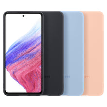 Заредете изображение във визуализатора на галерията – Samsung Silicone Cover Rubber Silicone Cover Case for Samsung Galaxy A53 blue (EF-PA536TLEGWW) - TopMag
