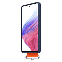 Заредете изображение във визуализатора на галерията – Samsung strap silicone cover case cover for Samsung galaxy a53 5g navy blue (ef-ga536tnegww) - TopMag
