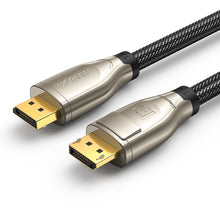 Заредете изображение във визуализатора на галерията – Ugreen cable, DisplayPort 1.4, 2m gray (DP112) - TopMag
