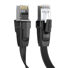 Заредете изображение във визуализатора на галерията – Ugreen LAN cable Ethernet Cat.8 U / FTP flat 2m black (NW134) - TopMag
