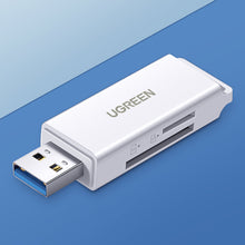 Заредете изображение във визуализатора на галерията – Ugreen portable TF / SD card reader for USB 3.0 black (CM104) - TopMag
