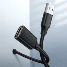Заредете изображение във визуализатора на галерията – Ugreen extension USB 2.0 adapter 5m black (US103) - TopMag
