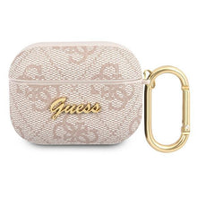 Заредете изображение във визуализатора на галерията – Guess GUAP4GSMP AirPods Pro cover różowy/pink 4G Script Metal Collection
