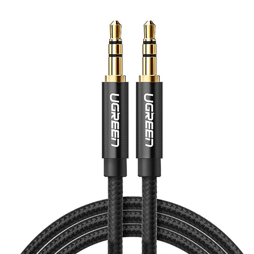 Ugreen audio cable 2 x mini jack 3.5mm 2m black (50363 AV112) - TopMag