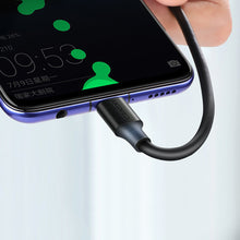 Заредете изображение във визуализатора на галерията – Ugreen cable USB cable - USB Type C Quick Charge 3.0 3A 0.25m black (US287 60114) - TopMag
