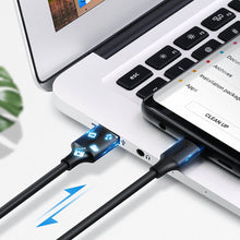 Заредете изображение във визуализатора на галерията – Ugreen cable USB cable - USB Type C Quick Charge 3.0 3A 0.25m black (US287 60114) - TopMag

