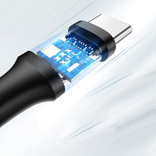 Заредете изображение във визуализатора на галерията – Ugreen cable USB cable - USB Type C Quick Charge 3.0 3A 0.25m black (US287 60114) - TopMag
