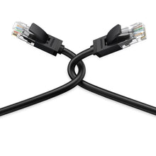 Заредете изображение във визуализатора на галерията – Ugreen flat LAN Ethernet Cat. 6 10m black (NW102) - TopMag
