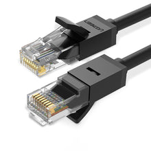 Заредете изображение във визуализатора на галерията – Ugreen flat LAN Ethernet Cat. 6 12m black (NW102) - TopMag
