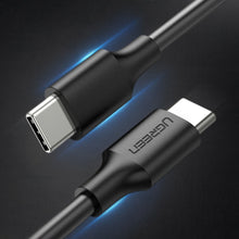 Заредете изображение във визуализатора на галерията – Ugreen USB Type C charging and data cable 3A 0.5m black (US286) - TopMag
