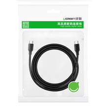 Заредете изображение във визуализатора на галерията – Ugreen USB Type C charging and data cable 3A 3m black (US286) - TopMag
