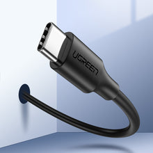 Заредете изображение във визуализатора на галерията – Ugreen USB Type C charging and data cable 3A 3m black (US286) - TopMag
