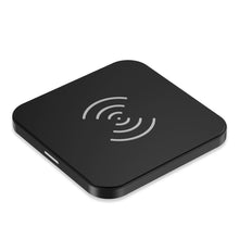 Заредете изображение във визуализатора на галерията – Choetech 10W Qi Wireless Charger Kit Phone Stand Black (T524-S) + 10W Qi Wireless Charger for Headphone Phone Black (T511-S) - TopMag
