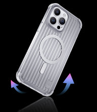 Заредете изображение във визуализатора на галерията – Kingxbar PQY Go Out Series magnetic case for iPhone 14 Plus MagSafe laser color
