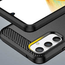 Заредете изображение във визуализатора на галерията – Carbon Case case for Realme 10 Pro flexible silicone carbon cover black
