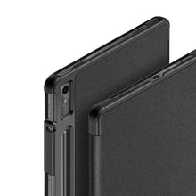 Заредете изображение във визуализатора на галерията – Dux Ducis Domo case for Lenovo Tab P11 Pro smart cover stand black
