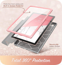 Заредете изображение във визуализатора на галерията – Supcase COSMO GALAXY TAB A8 10.5 X200 / X205 MARBLE - TopMag
