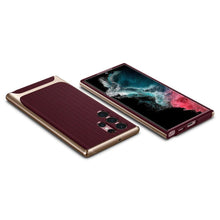 Заредете изображение във визуализатора на галерията – Spigen NEO HYBRID GALAXY S22 ULTRA BURGUNDY - TopMag
