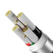 Заредете изображение във визуализатора на галерията – Baseus Explorer Series Auto Power-Off Fast Charging Data Cable USB to Type-C 100W 1m Blue - TopMag
