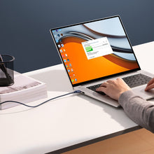 Заредете изображение във визуализатора на галерията – Baseus Explorer Series Auto Power-Off Fast Charging Data Cable USB to Type-C 100W 1m Blue - TopMag
