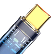Заредете изображение във визуализатора на галерията – Baseus Explorer Series cable USB - USB Type C 100W 2m blue (CATS000303) - TopMag
