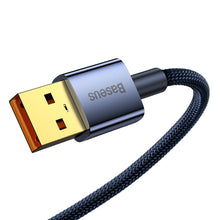 Заредете изображение във визуализатора на галерията – Baseus Explorer Series cable USB - USB Type C 100W 2m blue (CATS000303) - TopMag
