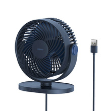 Заредете изображение във визуализатора на галерията – Baseus Serenity Desktop Fan Blue - TopMag

